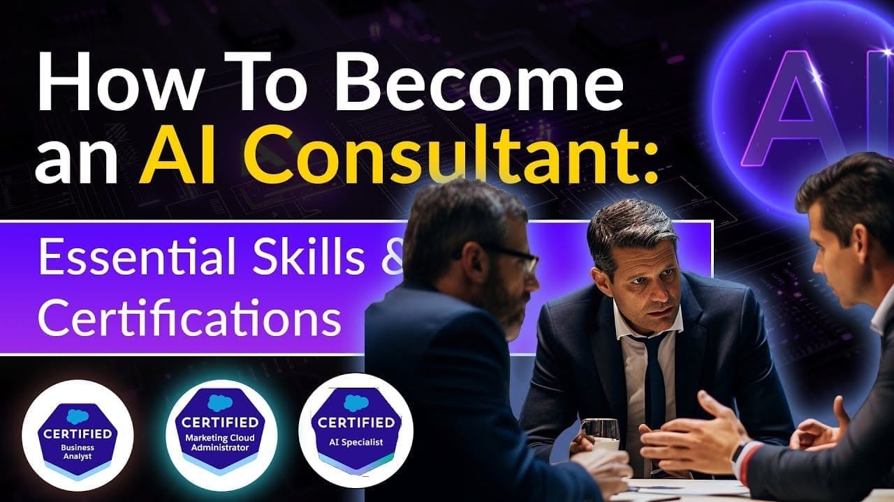 What AI consulting involves (video thumbnail)