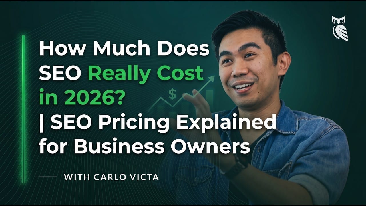 How Much Does SEO Really Cost in 2026? | SEO Pricing Explained for Business Owners (video thumbnail)