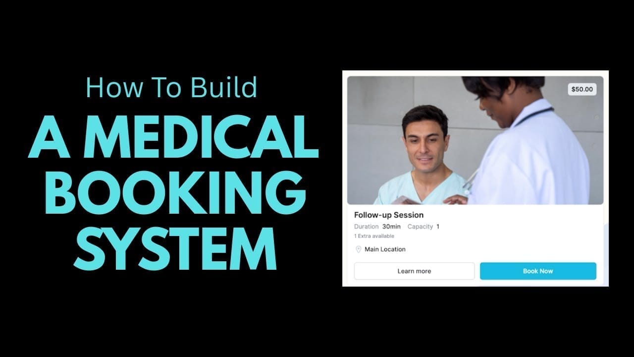 How to make a doctor appointment booking system (video thumbnail)