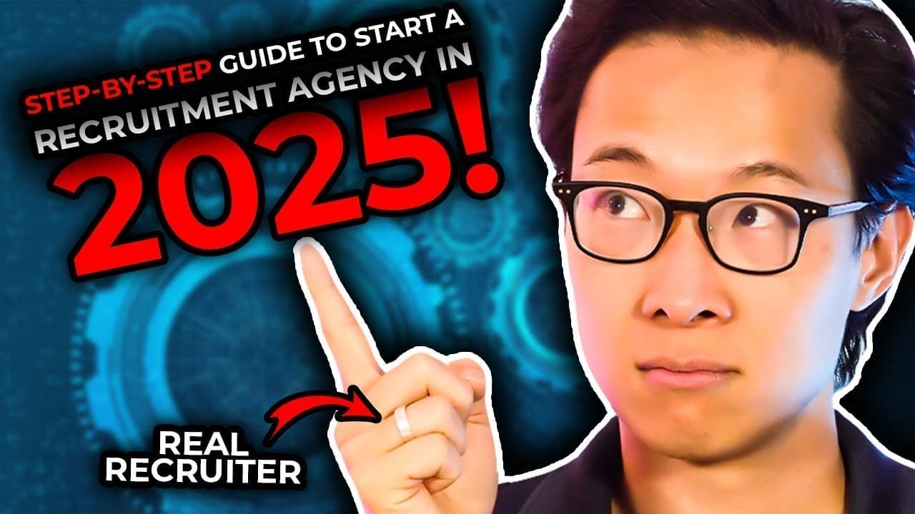 How to start a profitable recruitment agency, step by step (video thumbnail)